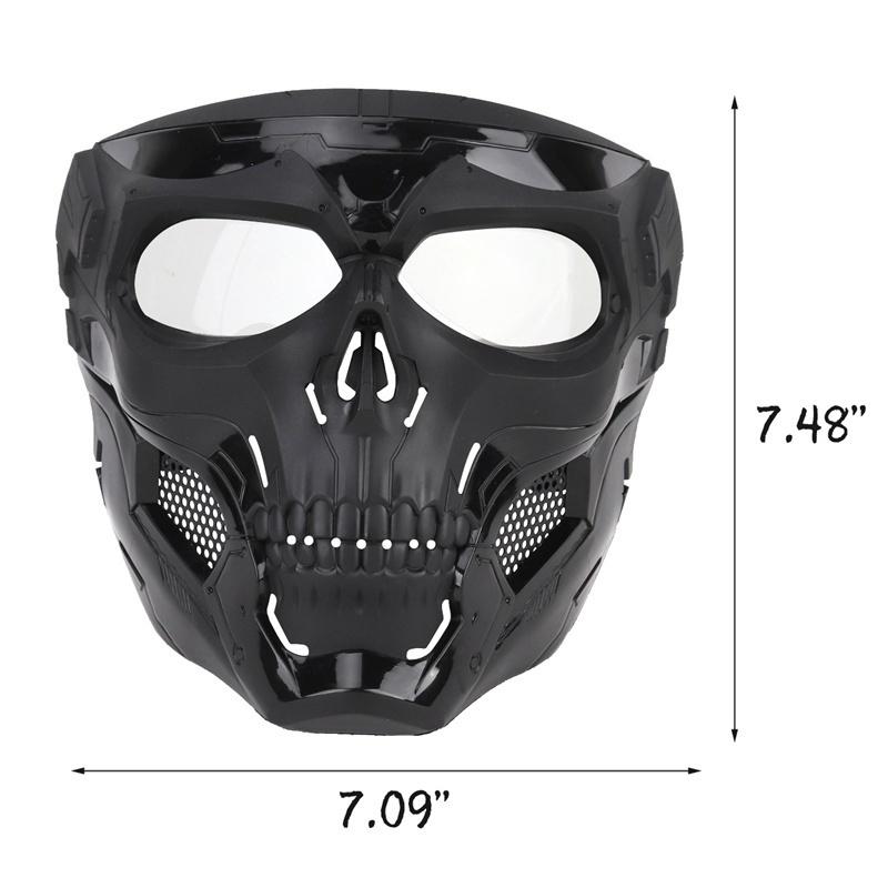 Skull Bearers Mask Glass Fiber Nylon Impact Mask