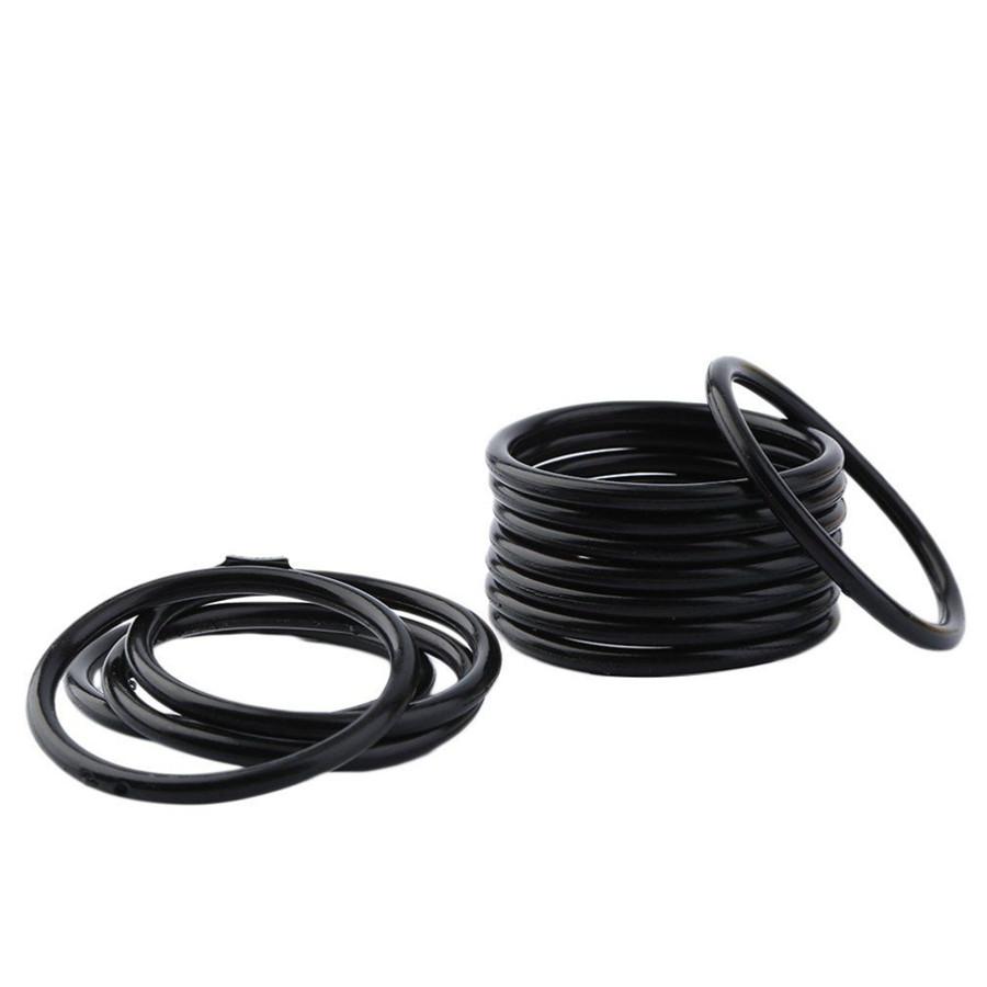 407Pcs Rubber O Ring Assortment Set Seal Plumbing Garage Kit With Case O-Ring Washer Seals Black