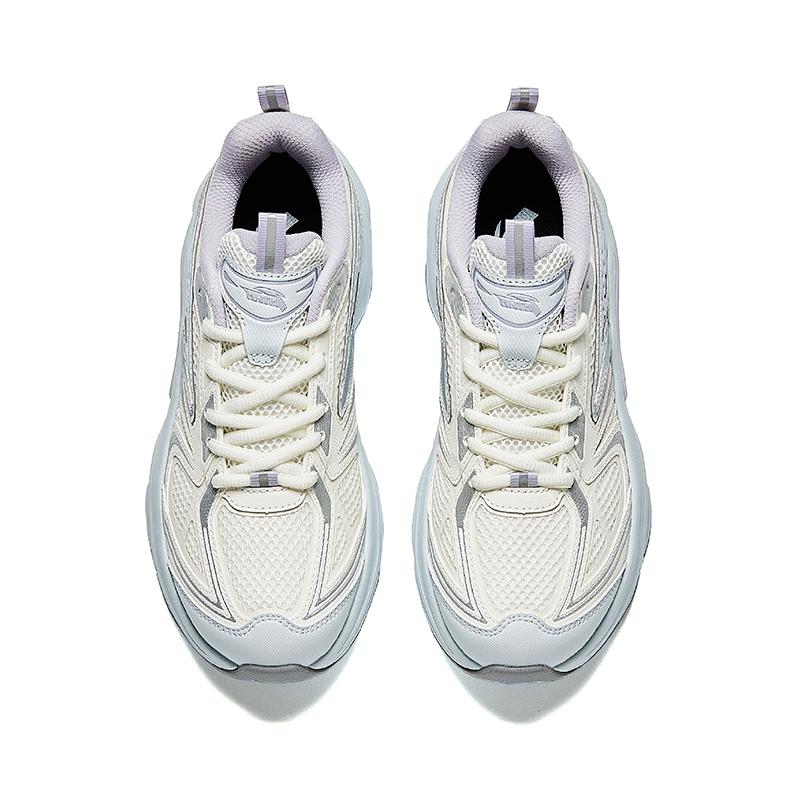 Anta Millennium Ice River Retro Height Increasing Low Top Casual Shoes Women Sneakers White 122438893-7