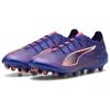 Puma Ultra 5 Series Stability Flexible Ag (Rubber Short Stud) Soccer Shoes Men Soccer Shoes Blue Purple 108089-01