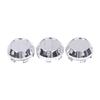 3 Pcs Ebike Center Cap, Rear Wheel Replacement Center Cap, Standard Size, Universal Version