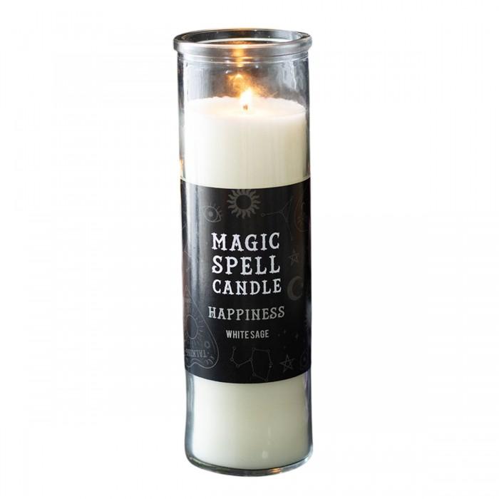 Something Different Magic Spell Happiness White Sage Tube Candle