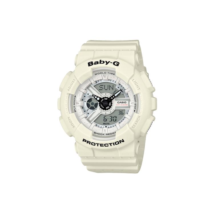 Casio Женские часы BABY-G Белые BA-110PP-7A BA-110PP-7A