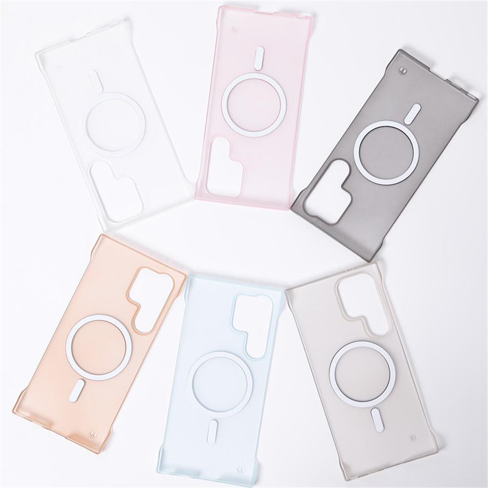 Чехол для телефона Samsung Galaxy S25 Ultra Защита от царапин Безрамочная ПК-крышка Совместим с MagSafe