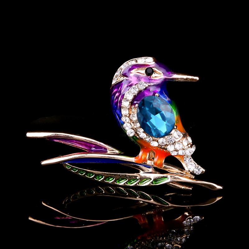 1 шт. вечерние броши с животными для женщин гранат корсаж стразы брошь булавки брошь