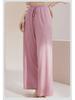 Женские летние свободные пижамные брюки из модала с широкими штанинами — дышащие и удобные для использования на открытом воздухе домашние брюки из ледяного шелка.
