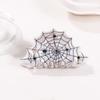 Spider Halloween Hair Claw PVC Skeleton Shark Clip Creative Pumpkin Themed Gripper  Party
