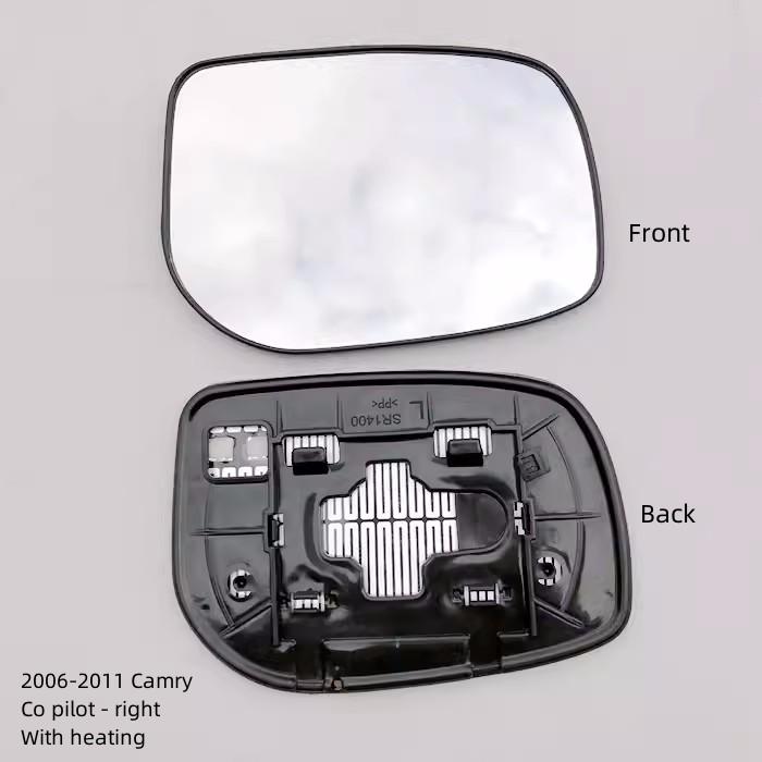 For Toyota 2006-2022 Camry Rearview Mirror Lens Reversing Mirror Lens Reflector Lens With Heating