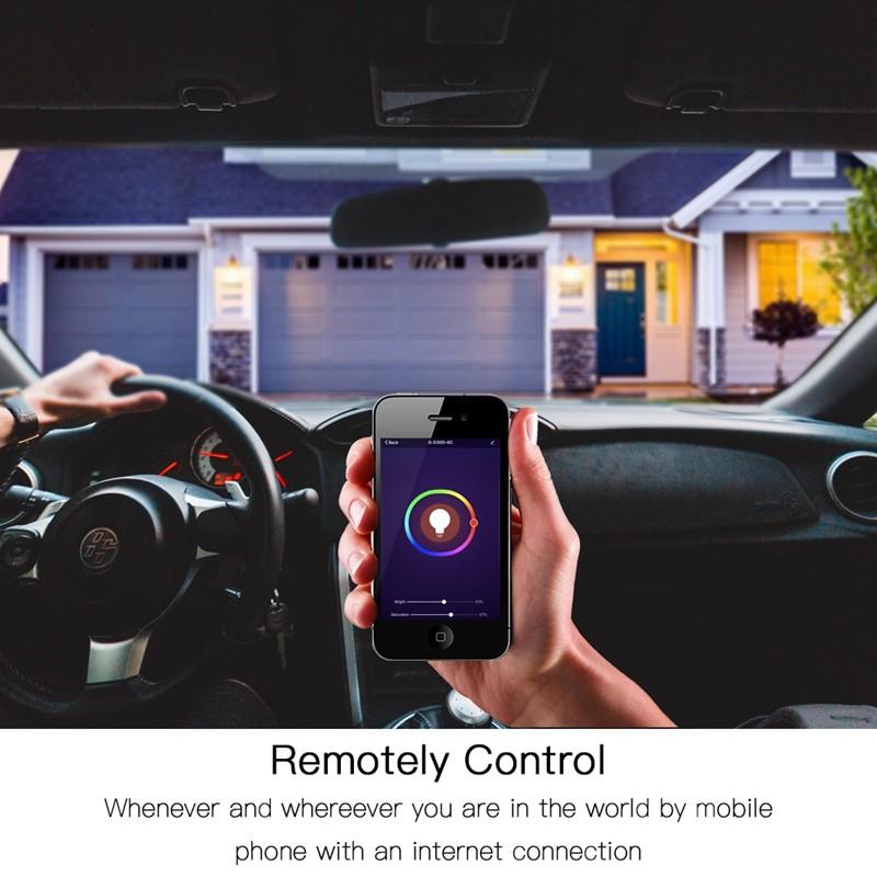 GU10 5 Вт 95-265 В Умная лампа Tuya Голосовое управление Wi-Fi Светодиодная RGB лампа с регулируемой яркостью Светодиодная лампа Alexa Google Home Яндекс Алиса