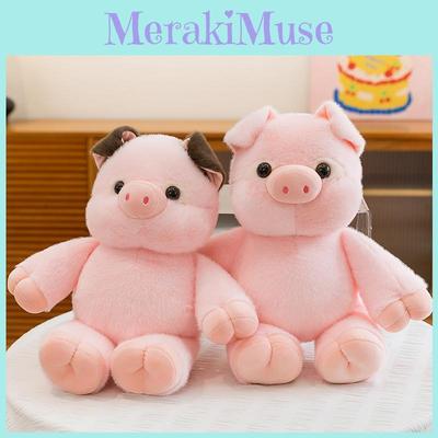 Мягкая Плюшевая Свинка Кукла Для Ребенка Милое Мультяшное Мягкое Животное Подарок Для Девочек