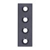 Barn Door Track Connector Plate Kit Carbon Steel Sliding Door Hardware Fittings 8x2.7cm