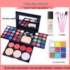 Набор теней и румян для начинающих: Полная палитра косметики с помадой для сценических выступлений