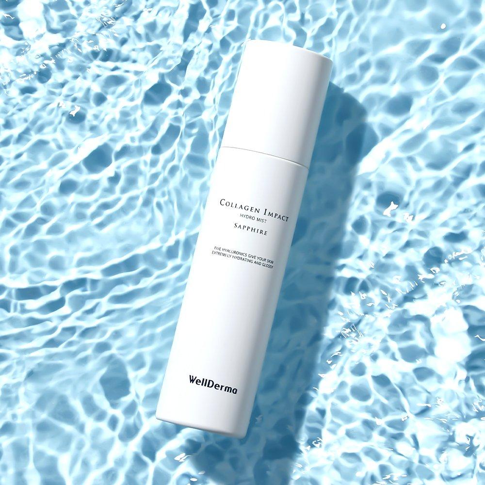 WellDerma Сапфировый коллагеновый спрей для увлажнения кожи 150 мл