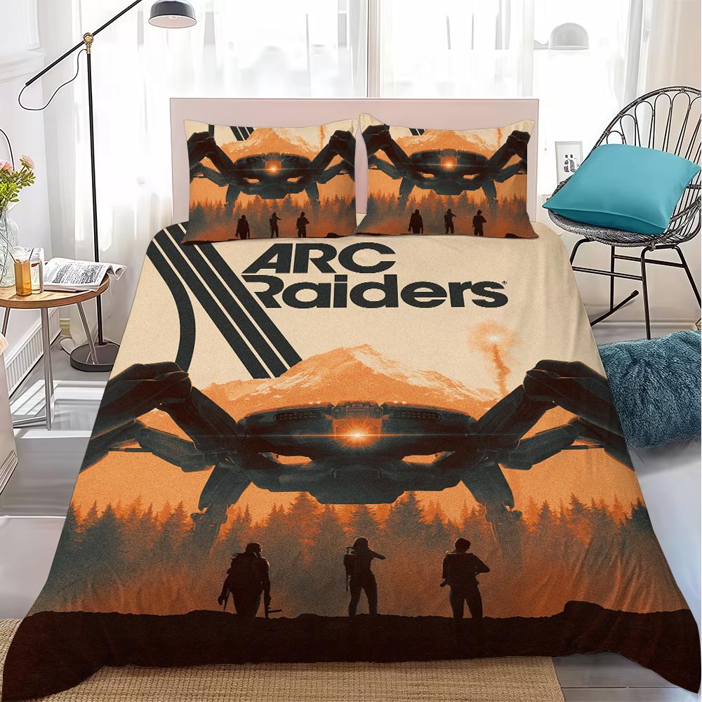 A-Arcs-Es R-Raiders-Es Игровой Комплект Пододеяльника Домашний Стиль Постельное Белье Мягкий Стираемый Хлопок Постель Комплект из 3 Предметов Подарок для Студенческого Общежития