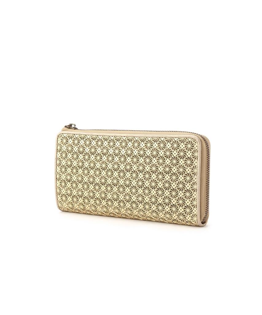 GIRASOLE Zipper Long Wallet Beige 00 [Hiroko Hayashi] (152) (FREE)
