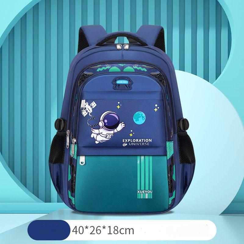 New Fashionable Space Astronaut Small School Bag Multi-layer Large Capacity Waterproof Printed Children's School Bag Backpack