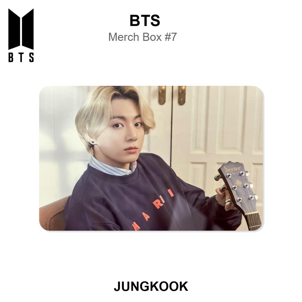 BTS Мерч-коробка №7 Официальная фотокарточка
