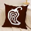 Food CChipotleS Cushion Cover Pillowcase Ultra Soft Skin Friendly Fabric Cloud Like Comfort  Concealed Zipper