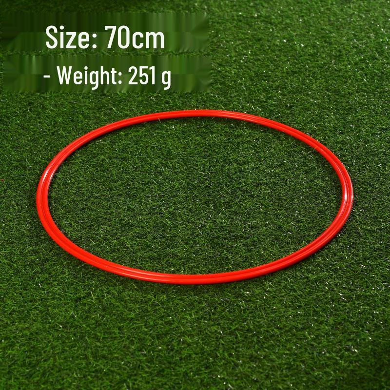 Thickened Round Bottom Football Hurdles with Holes - 30/52cm Multifunctional Training Cones