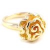 Gold Plated 'Rosa Romantica' Ring