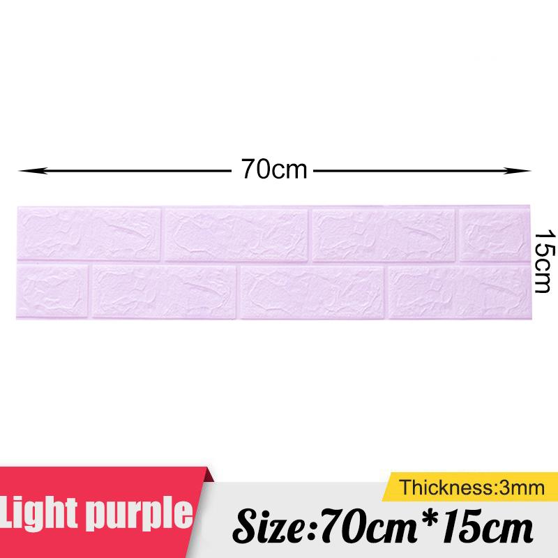 5/10 шт. 30x35 см/70x15 см обои самоклеящиеся спальни теплые 3d трехмерные фоновые стены детская комната водонепроницаемые наклейки с героями мультфильмов