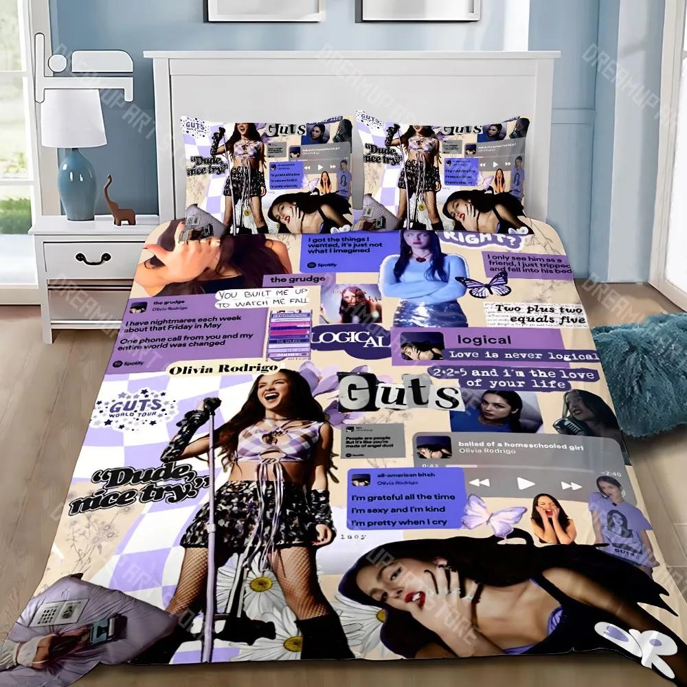 Duvet Cover Pillowcase Bedding Set Adult Boy Girl R-Rodrigos Bedroom Decoration Children O-Olivias Gift Single Double Large Size