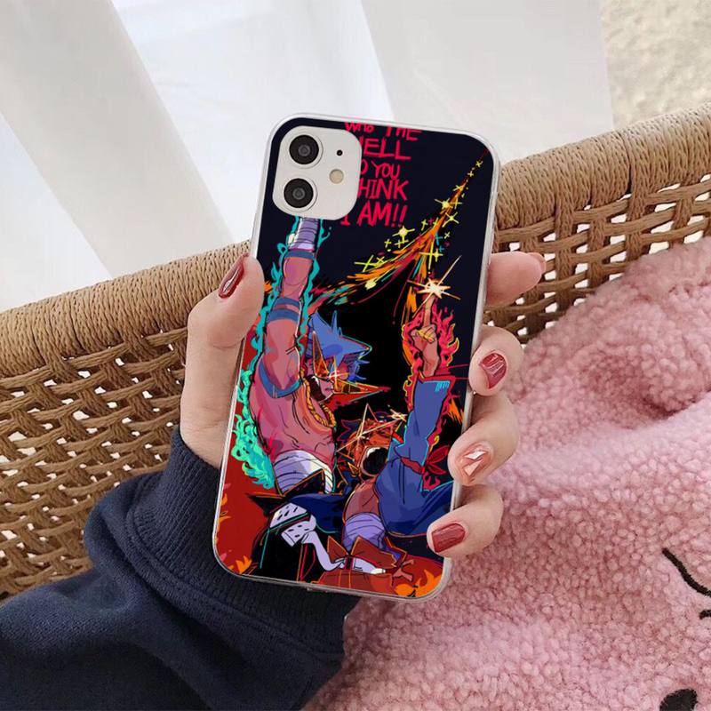 Чехол Tengen Toppa Gurren Lagann для iPhone 11 12 13 mini pro XS MAX 8 7 6 6S Plus X 5S SE 2020 XR