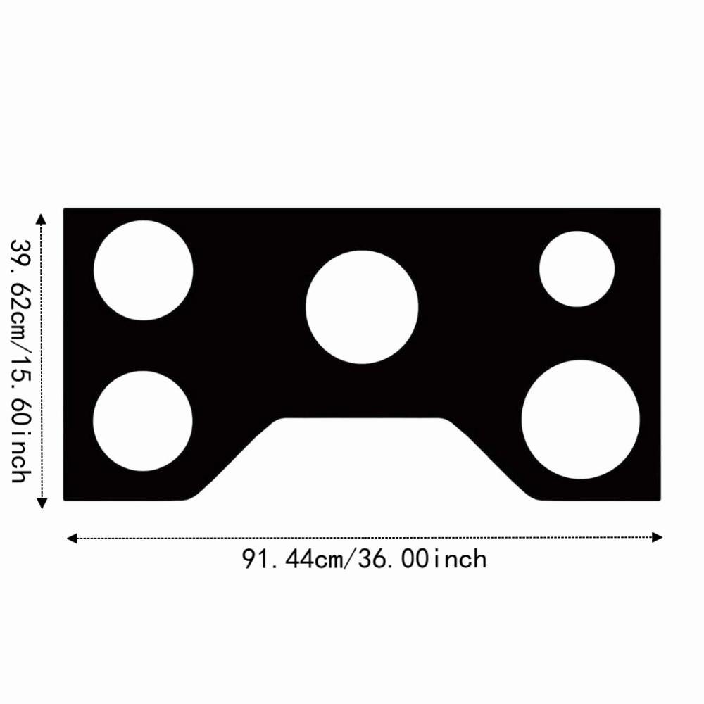 Stain-resistant Silicone Gas Stove Protector Mat Grease-proof Gas Stove Gasket Housewife