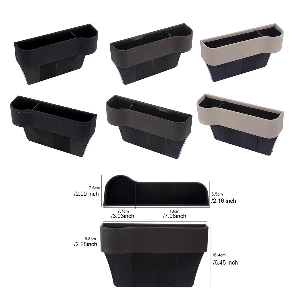Seat Storage Box Vehicle Cup Holder Organizer Automotive Accessories