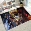 Ретро Герои Меча и Магии Карта Игры Искусство Ковер для Спальни Гостиной Дивана Дома Придверный коврик Декор,Большой Детский Нескользящий Напольный коврик