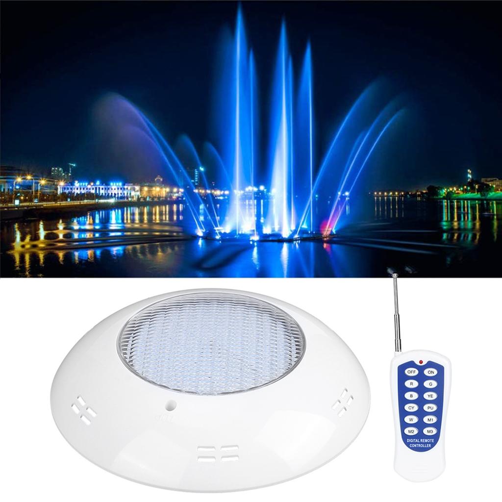 45W 460LED Swimming Pool Wall Light Lamp IP68 Waterproof Underwater Light AC 12V