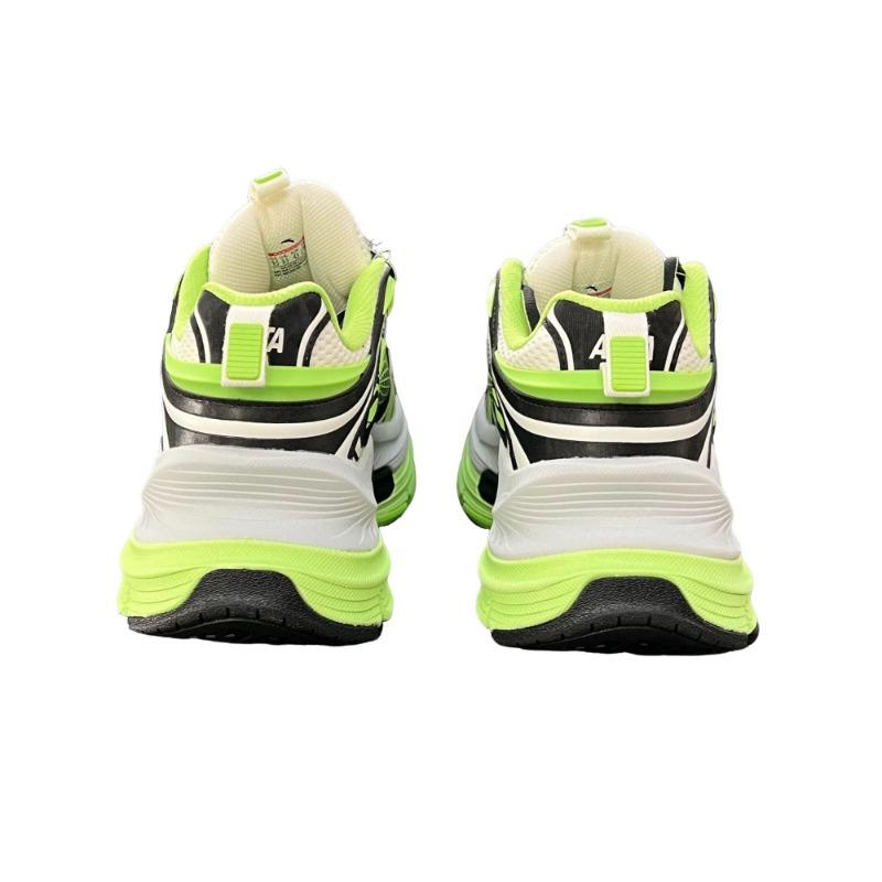 Anta men low-top dad shoes sour grass green comfortable stylish non-slip durable height increasing 112448899-4