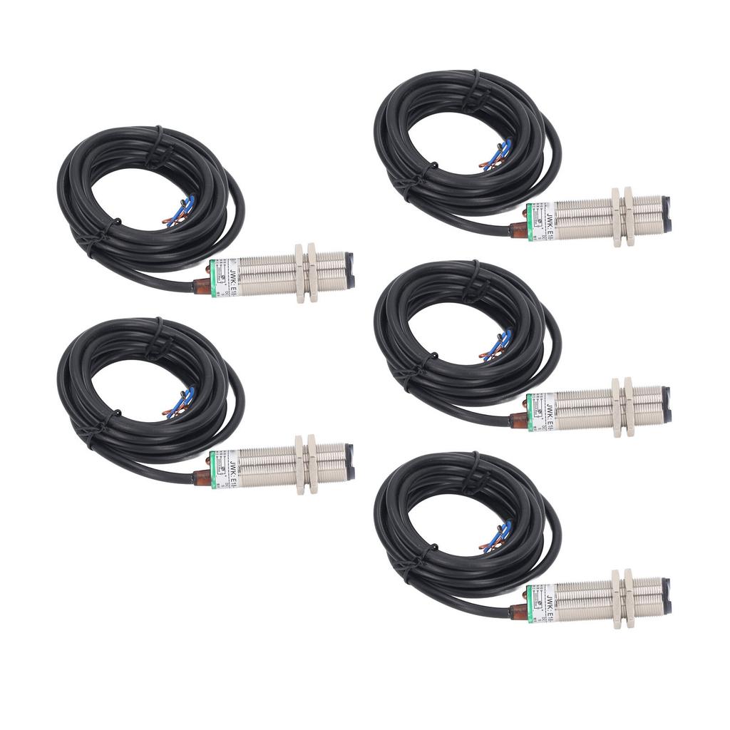 5 шт. инфракрасный фотоэлектрический датчик дальность обнаружения 2 м модуль датчика обхода препятствий 10‑30 В постоянного тока NPN N