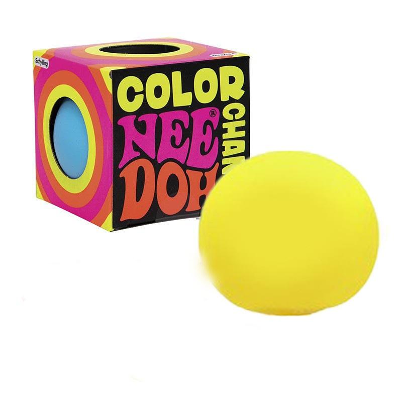 Новый Schylling deedoh ball Сенсорные мячики для снятия стресса 3 цвета в наличии Облегчение Снимает тревогу Игрушка-антистресс Мягкая Игрушка Подарок