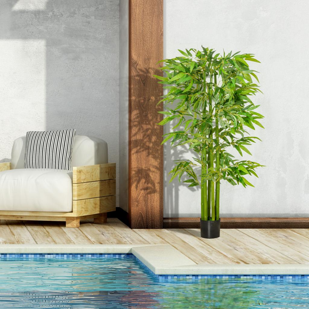 Artificial Bamboo Large 160 cm Artificial Plant, Artificial Bamboo, Plastic Artificial Plants in Pot