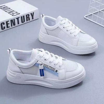 Весна 2024 года, новые универсальные спортивные туфли для серфинга, летние дышащие сетчатые туфли, летние повседневные маленькие белые туфли, женская обувь