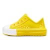Converse Chuck Taylor All Star Play Lite CX Low TD Dandy Lion Amarelo Tênis de Bebê Branco A06668C