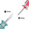 PENGGONG Double Head Offset Screwdriver Z Shaped Magnetic Mini Slotted Screwdriver Phillips
