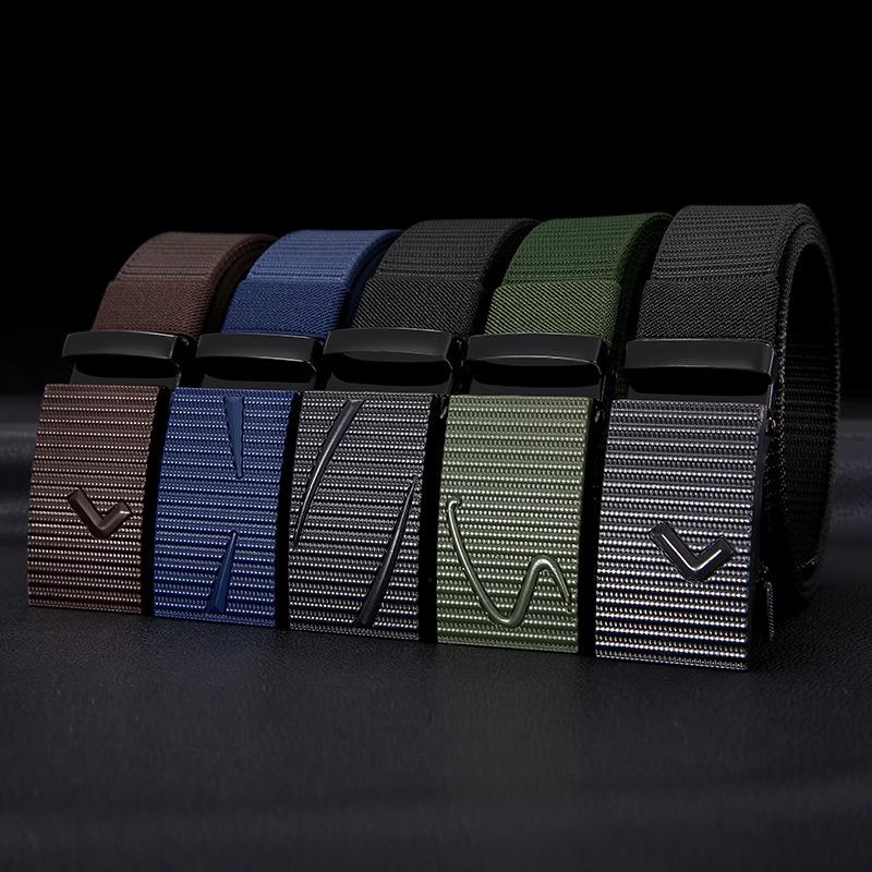 Мужской и женский универсальный ремень для занятий спортом на открытом воздухе и повседневный холщовый нейлоновый брючный ремень, джинсовый комбинезон, ремень