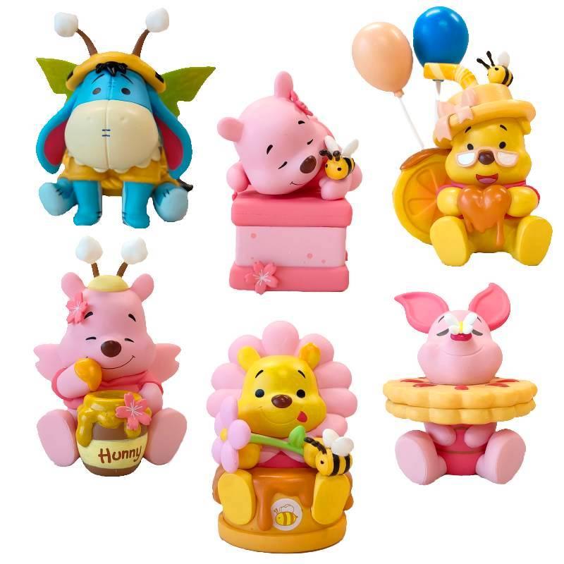 Милые ПВХ мини-фигурки Винни Пуха и его друзей