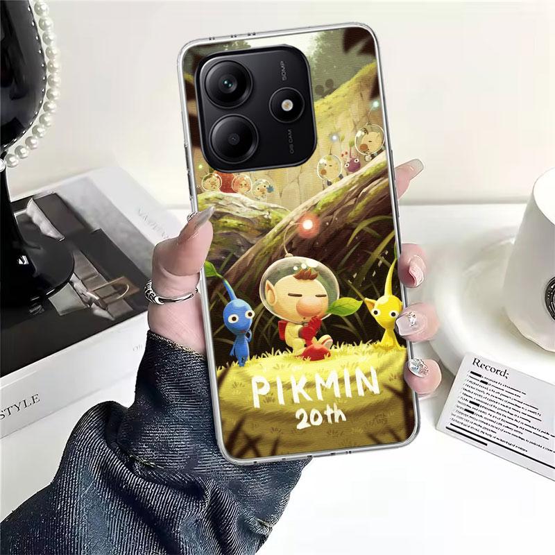 Game P-PikminS 4 Soft Phone Case For Xiaomi Redmi Note 15 14 14S 13 12 Pro Plus 12S 11 11S 11E 10 10S 11T 5G Fundas Coque Redmi