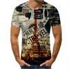 Мужская летняя футболка с 3D флагом и принтом денег, повседневные свободные топы с круглым вырезом и короткими рукавами, дышащая спортивная одежда, футболки