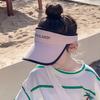 Детский солнцезащитный козырек-пончо с вырезом для хвоста - Модная летняя шляпа без верха для мальчиков и девочек