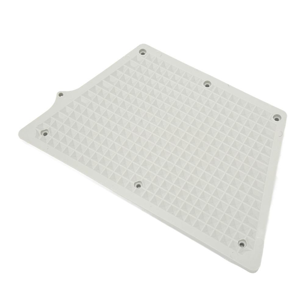 Trapezoidal Grid Design Outboard Transom Plate PVC Boat Transom Pad Engine Mounting Pad for Kayak