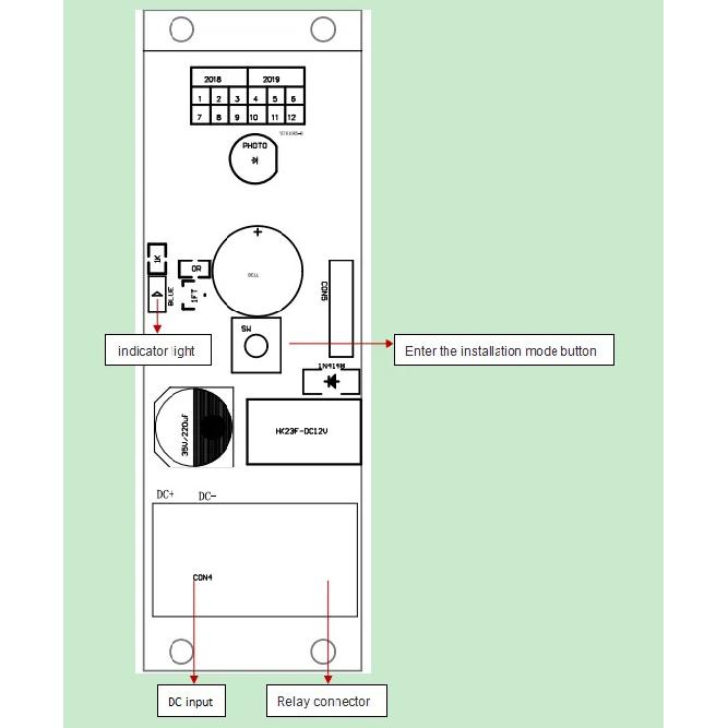 Universal AC/DC12V-24V Wireless AAA Battery Automatic Door Photocell Sensor Beam