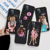 Woman Fashion Girl Super Mom Baby Phone Case for iPhone 14 Plus XR XS X 11 13 Pro Max 12 Mini SE 7 8 6S 6 12pro Black Coque