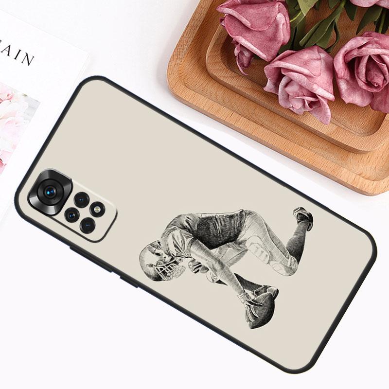 Чехол для American Football для Xiaomi Redmi Note 13 Pro 14 12 11 9 10 9S 10S 11S 12S Redmi 12C 13C 14C 10C