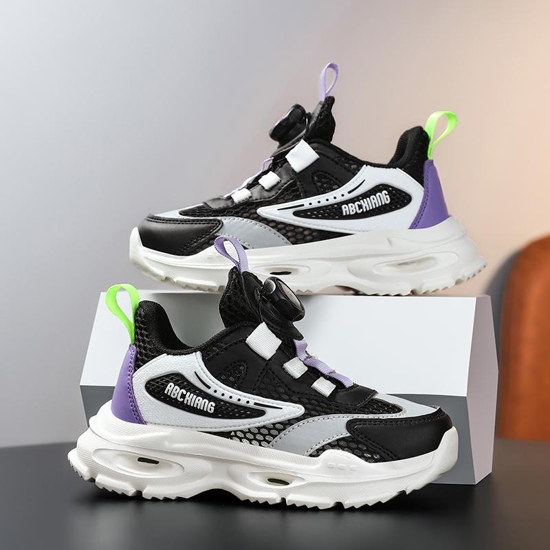 Детская мода Four Seasons Дышащая повседневная обувь для детей Бег Спорт Студенты Девочки Трендовые удобные кроссовки для спортзала