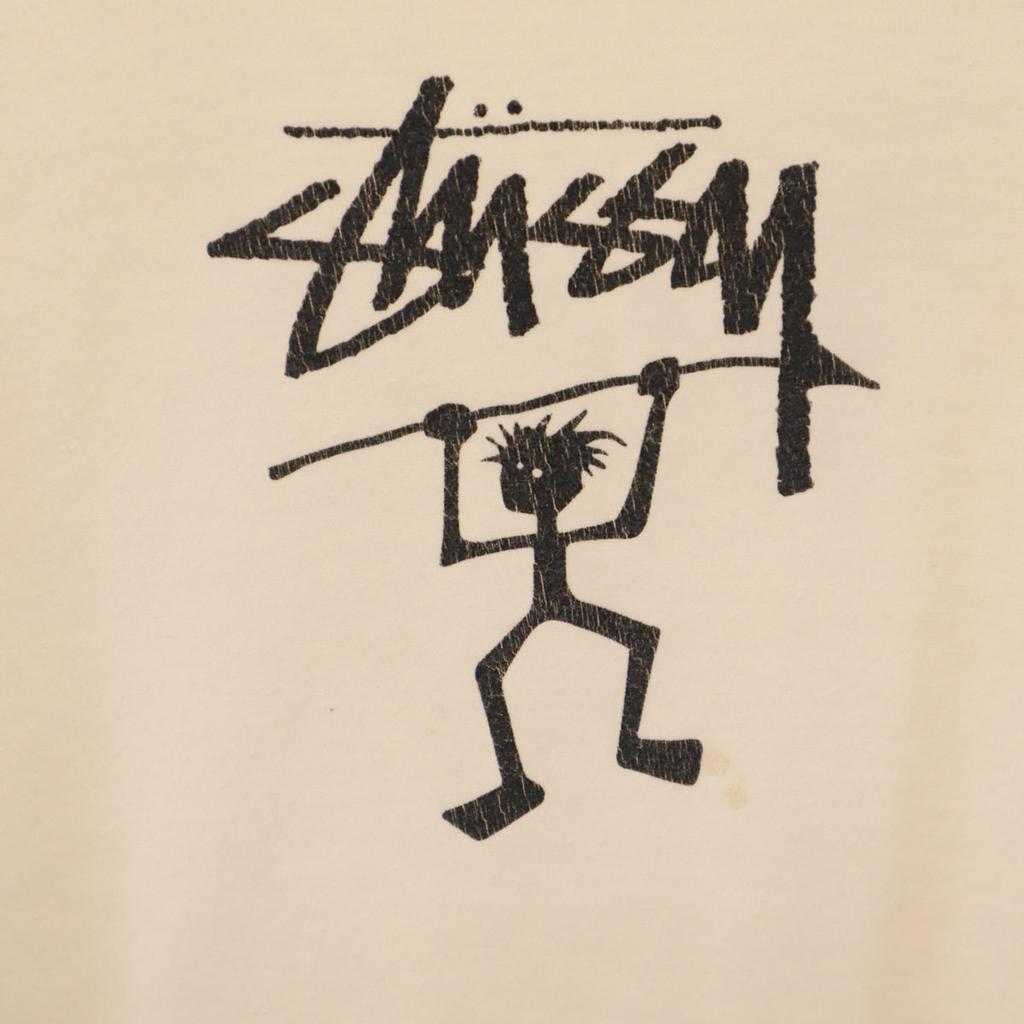 Stussy Футболка с коротким рукавом S Бледно-розовая Мужская Б/у