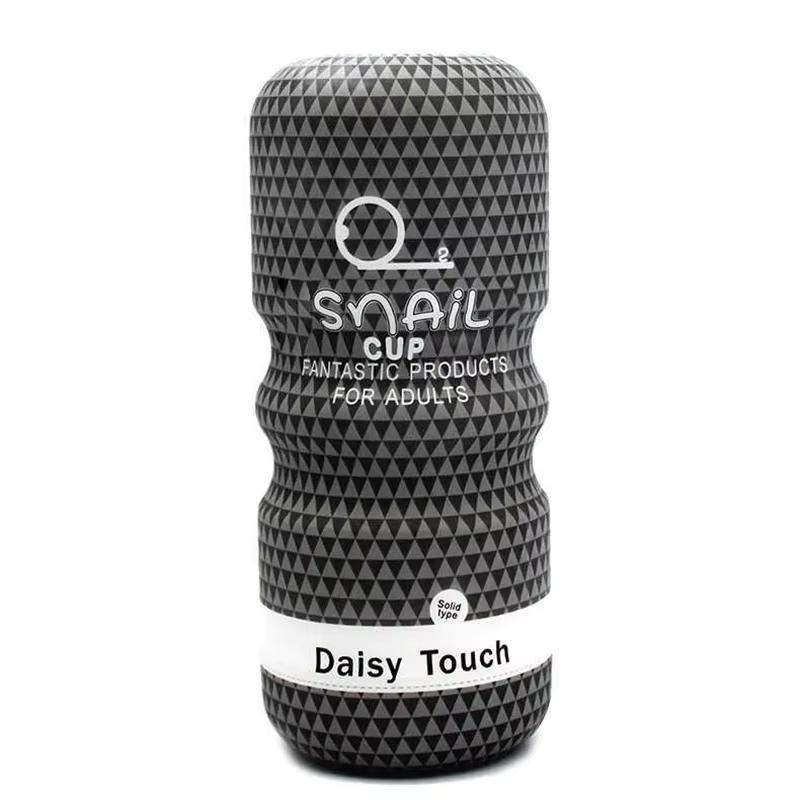 Snail Soft Gel Climax Masturbator Cup Snail Masturbator Ejaculation Control Trainer Manual Male Sex Toy Adult Intimate Product